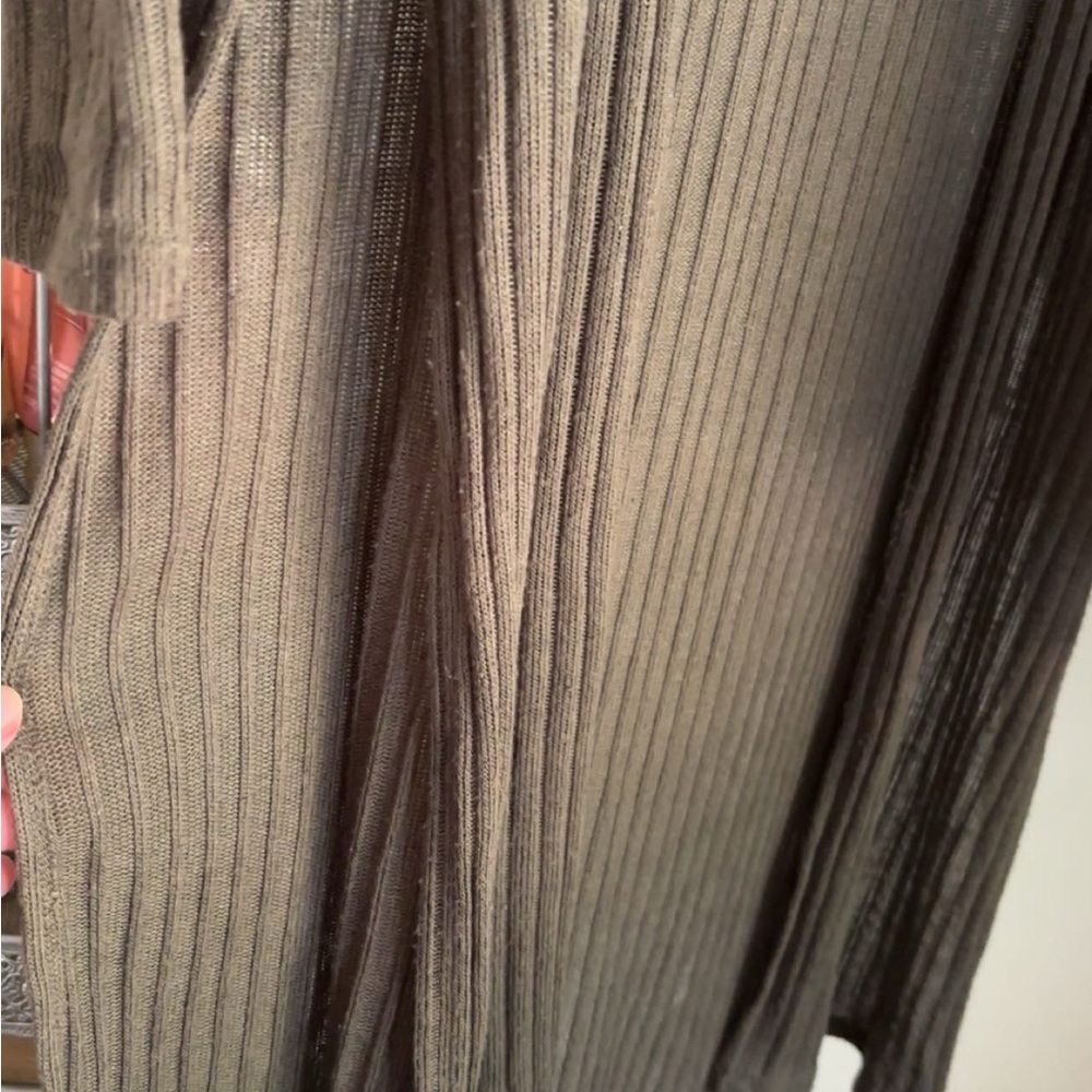 Long Ribbed Cardigan - Picture 3 of 3